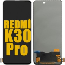 Genos Xiaomi Redmi K30 Pro LCD Ekran Dokunmatik Siyah Çıtasız A Plus Kalite