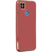 Starseven Redmi 9c Kılıf Volet Silikon - Kırmızı