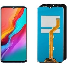 Genos Infinix Hot 8 Lite ile Uyumlu LCD Ekran Dokunmatik X650