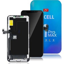 Genos Apple iPhone 11 Pro Max ile Uyumlu Gx Incell LCD Ekran Dokunmatik