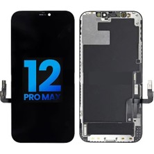 Genos Apple iPhone 12 Pro Max ile Uyumlu Gx Incell LCD Ekran Dokunmatik