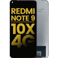 Genos Xiaomi Redmi Note 9 LCD Ekran Dokunmatik Siyah Çıtasız Orjinal