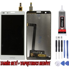 Genos Vestel Venüs 5.5V LCD Ekran Beyaz Montaj Kiti Hediye