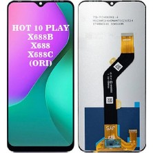 Genos Infinix Hot 10 Play ile Uyumlu LCD Ekran Dokunmatik X688
