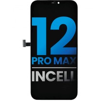 Genos Apple iPhone 12 Pro Max LCD Ekran Dokunmatik Siyah A Plus Kalite