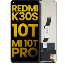 Genos Xiaomi Mi 10T LCD Ekran Dokunmatik Siyah Çıtasız Orijinal