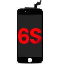 Genos Apple iPhone 6s LCD Ekran Dokunmatik Siyah A Plus Kalite