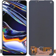 Genos Oppo Realme 7 Pro Tft ile Uyumlu LCD Ekran Dokunmatik RMX2170 RMX2176 (Parmak Izi Okumaz )
