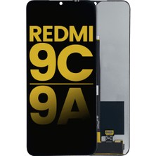 Genos Xiaomi Redmi 9A LCD Ekran Dokunmatik Siyah Çıtasız Orjinal