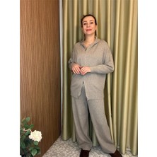 Takım Sweat-Pantolon Triko Çift Fermuarlı