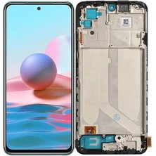 Genos Xiaomi Redmi Note 10 S ile Uyumlu OLED Ekran Dokunmatik Çıtalı