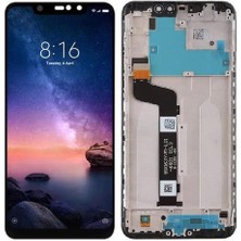 Genos Xiaomi Redmi Note 6 Pro ile Uyumlu LCD Ekran Dokunmatik Çıtalı