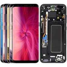 Genos Samsung Galaxy S8 Plus G955F ile Uyumlu OLED Ekran Dokunmatik