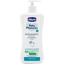 Aktif Bebek Chicco Baby Moments Göz Yakmayan Yenidoğan Saç ve Vücut Şampuanı 500 ml