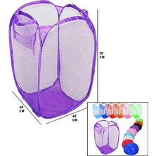 Go İthalat EASY OPEN HAMPER RENKLİ OYUNCAK SEPETİ FİLESİ 40X40X70CM