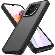 Starseven Redmi 12C Kılıf Elegant Kapak - Siyah
