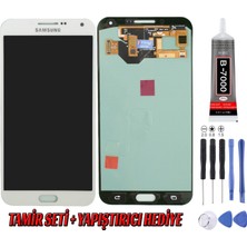 Genos Samsung E700 E7 LCD Ekran OLED Beyaz Montaj Kiti Hediye