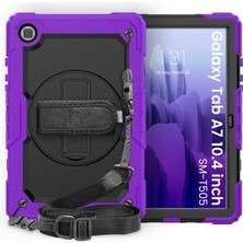 Starseven Galaxy T500 Tab A7 10.4 Kılıf Pars Tablet Kapak - Mor