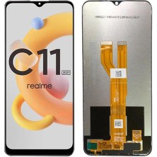 Genos Oppo Realme C11 2021 ile Uyumlu LCD Ekran Dokunmatik RMX3231