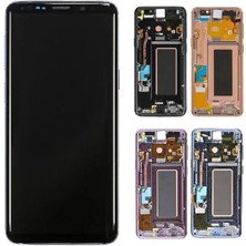 Genos Samsung Galaxy S9 G960F ile Uyumlu OLED Ekran Dokunmatik