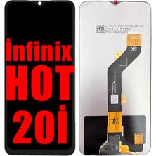 Genos Infinix Hot 20I LCD Ekran Dokunmatik Çıtasız A Plus Kalite