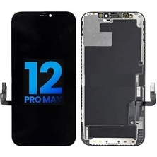 Genos Apple iPhone 12 Pro Max ile Uyumlu Revize LCD Ekran Dokunmatik