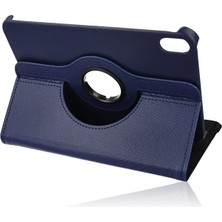 Toyigoo iPad Mini 6 Kılıf 360 Tablet Deri Kılıf - LACIVERT-(5796) - VOANFD7624-6753