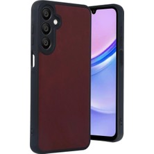 Starseven Galaxy A55 5g Kılıf Aras Deri Kapak - Bordo