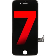Genos Apple iPhone 7 LCD Ekran Dokunmatik Siyah A Plus Kalite