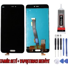 Genos Xiaomi Mi 5 LCD Ekran Siyah Montaj Kiti Hediye
