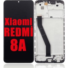 Genos Xiaomi Redmi 8A LCD Ekran Dokunmatik Siyah Çıtalı A Plus Kalite