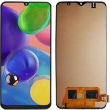 Genos Samsung Galaxy A70 A705F ile Uyumlu OLED Ekran Dokunmatik Tam Ekran