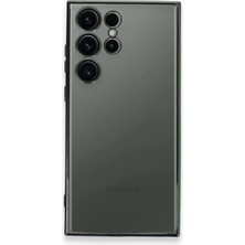 Starseven Galaxy S23 Kılıf Lensli Silikon - Yeşil