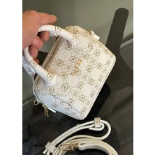 Kadın Mini Zincir Askı Detaylı Mini Speedy Çanta