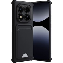 Starseven Redmi Note 14 4g Kelvin Kartvizitli Silikon - Siyah