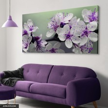 Evine Moda Çiçek Tek Parça Kanvas Canvas Tablo