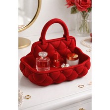 Mir Store – Kapitone Görünümlü Kulplu Takı & Kozmetik | Premium Hediyelik Organizer