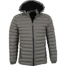 Modarar Erkek Şişme Mont Dar Kesim Açık Yeşil Renk RAR01368