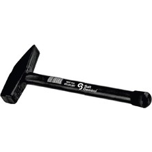 Sait Demirci Metal Saplı Çekiç 300 gr | Profesyonel Çekiç (Siyah)