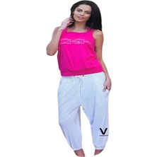 Mirglart Bayan Yazlık Poly Şalvarlı Pijama 21519