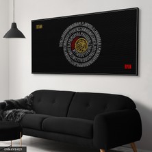 Evine Moda Fatiha Dualı Tek Parça Kanvas Canvas Tablo Tablo