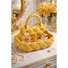 Mir Store – Kapitone Görünümlü Kulplu Takı & Kozmetik | Premium Hediyelik Organizer