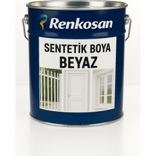 Renkosan Sentetik Yağlı Boya - Beyaz 0,7 KG | Metal, Demir, Ahşap Yüzeyler İçin