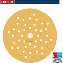 Bosch Expert C470 125 mm 80 Kum Çok Delikli Zımpara Kağıdı 50'li 2608901126