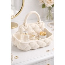 Mir Store – Kapitone Görünümlü Kulplu Takı & Kozmetik | Premium Hediyelik Organizer