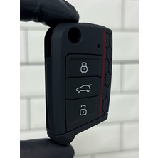 Ufak Tefek Şeyler Volkswagen T-Roc Taigo T-Cross Polo Golf Tiguan Anahtar Kılıfı Silikon