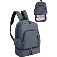 Bambus Home Spor Sırt Çantası - Ayakkabı Bölmeli , Tablet, Telefon Bölmeli , Su Geçirmez Sırt Çantası