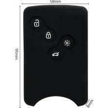 Ufak Tefek Şeyler Renault Clio Logan Megane 2 3 Koleos Laguna Scenıc Fluence Silikon Anahtar Kılıf