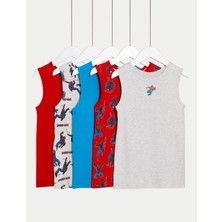 Marks & Spencer 5'li Spider-Man™ Atlet Seti (2–8 Yaş)