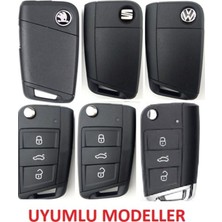 Ufak Tefek Şeyler Volkswagen Anahtar Kılıfı Silikon ()